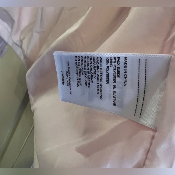 Laundry pink moto jacket - Picture 4 of 5